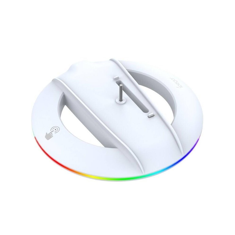 Vertikální stojan iPega s RGB pro PS5 Slim · bílý