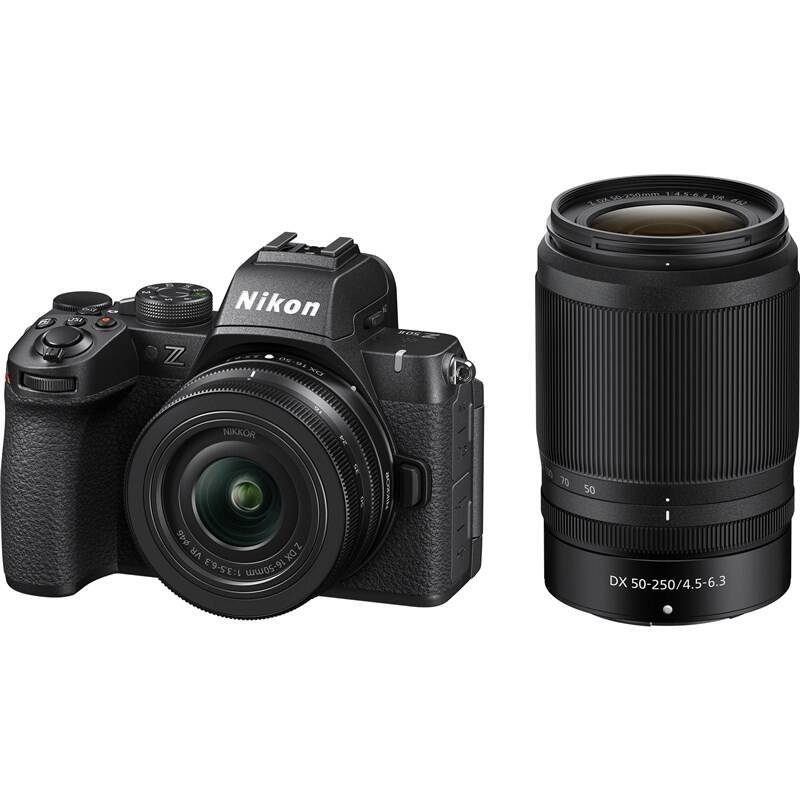Nikon Z50II + 16-50 mm DX + 50-250 mm DX