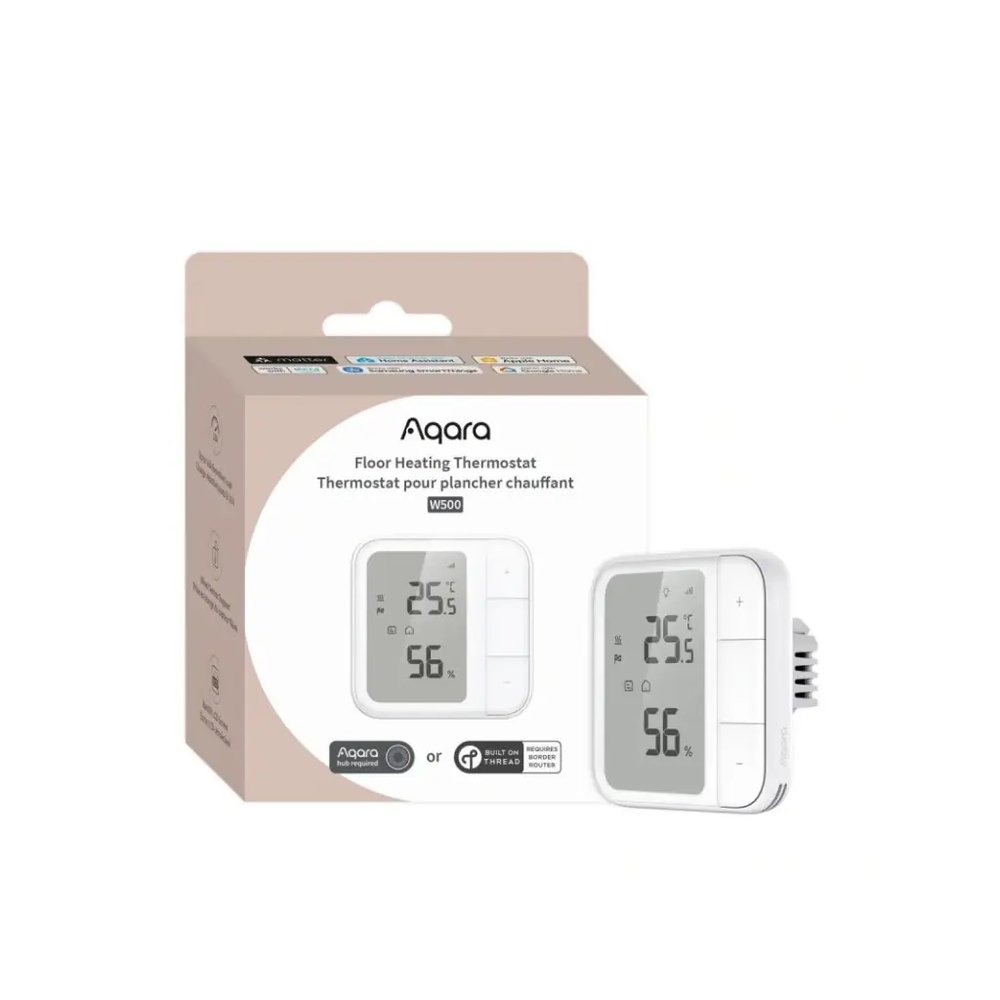 Aqara Floor Heating Thermostat W500 (UT-A01D) termostat pro podlahové topení bílá