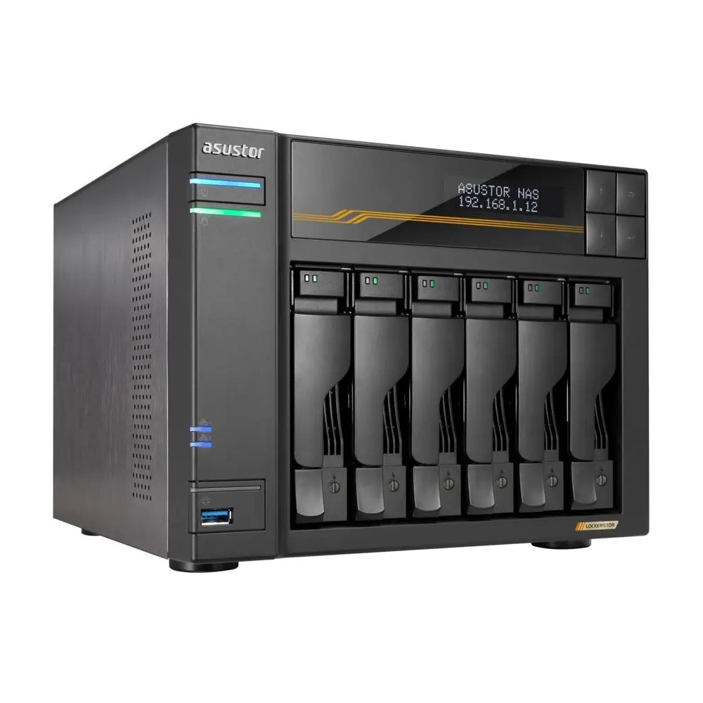Asustor Lockerstor 6 Gen3 AS6806T 6-Bay
