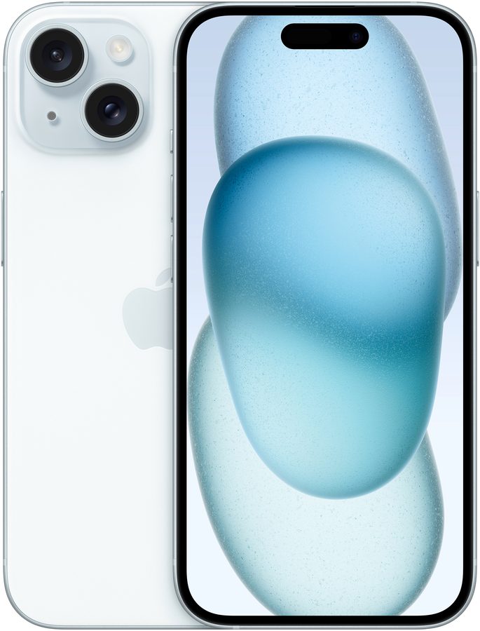 iPhone 15 128 GB Blue · použitý, stav A