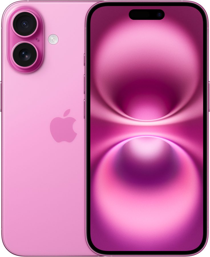 iPhone 16 128 GB Pink · použitý, stav A