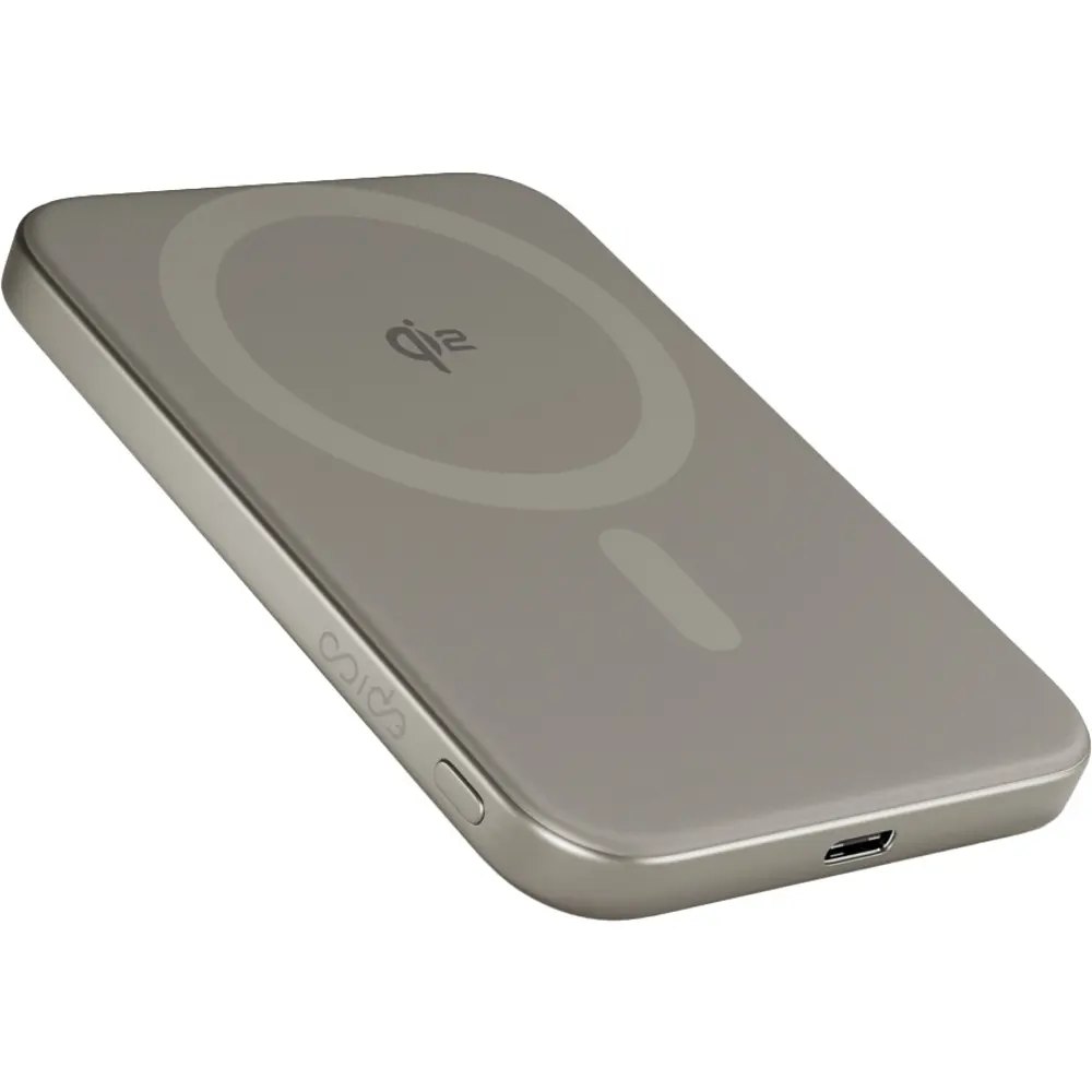 Epico Qi2 Mag+ 5000 mAh Alu Titan