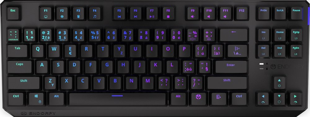 Endorfy Thock TKL Wireless Brown