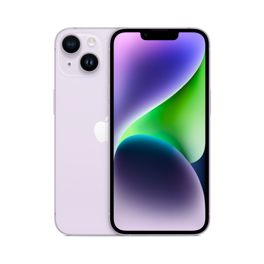 iPhone 14 128 GB Purple · použitý, stav A