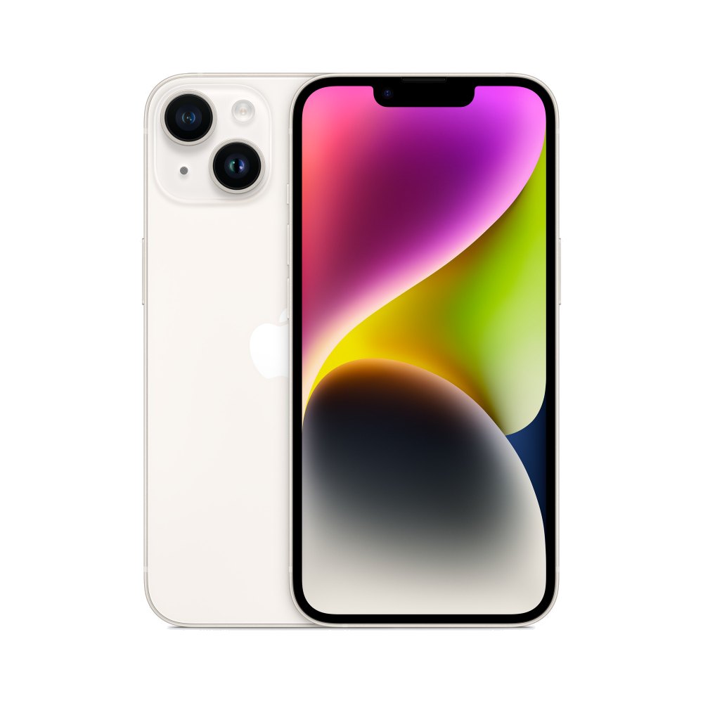 iPhone 14 128 GB Starlight · použitý, stav A