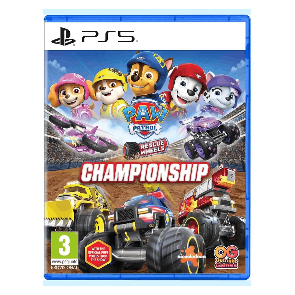 Paw Patrol Rescue Wheels: Championship · PlayStation 5