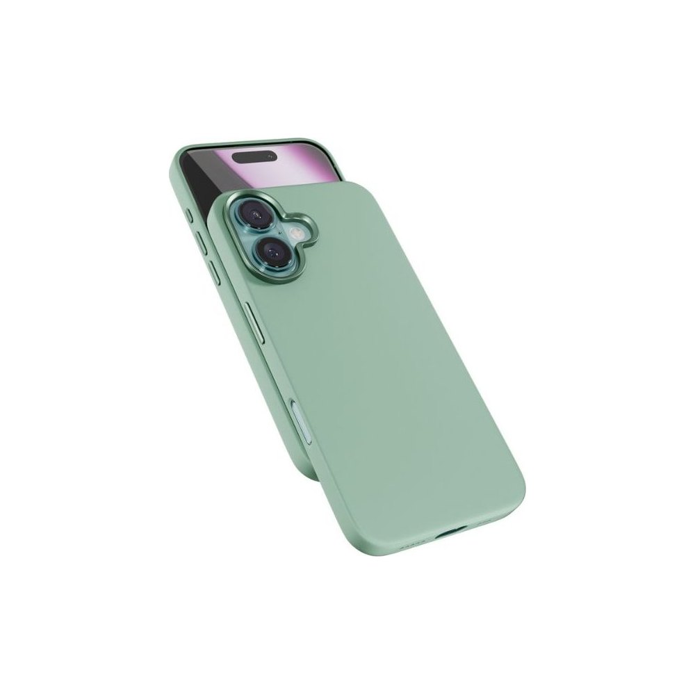 Epico Mag Plus Silicone pro iPhone 16 Plus zelené