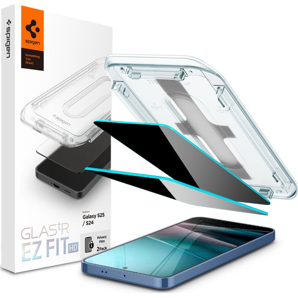 Spigen Glass tR EZ Fit HD pro Galaxy S25 2 ks