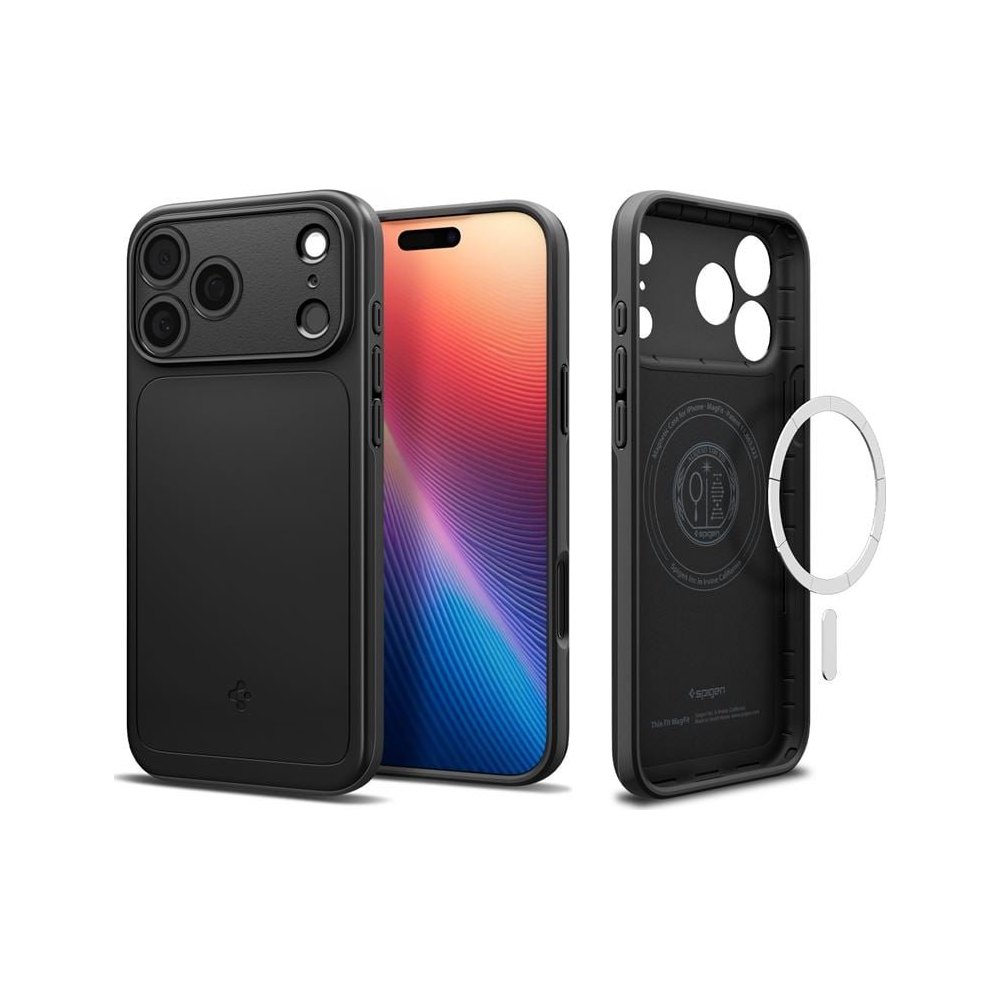 Spigen Thin Fit MagSafe pro iPhone 17 Pro černé