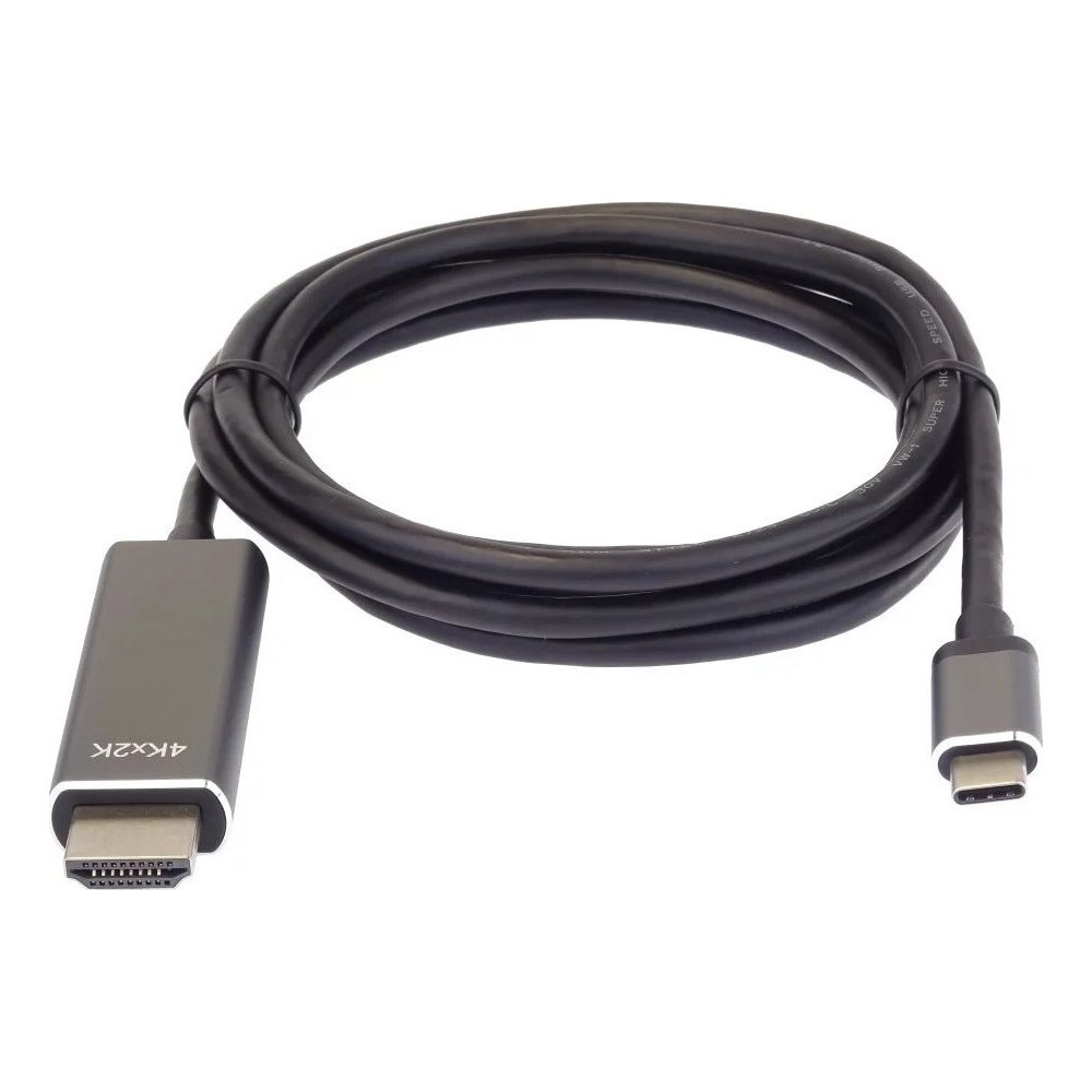 PremiumCord Kabel USB-C na HDMI Aluminium 2 m