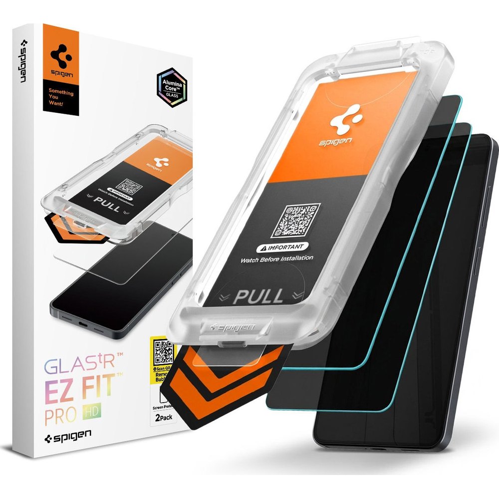 Spigen Glass tR EZ Fit Pro HD Privacy pro Galaxy S26 Plus 2 ks