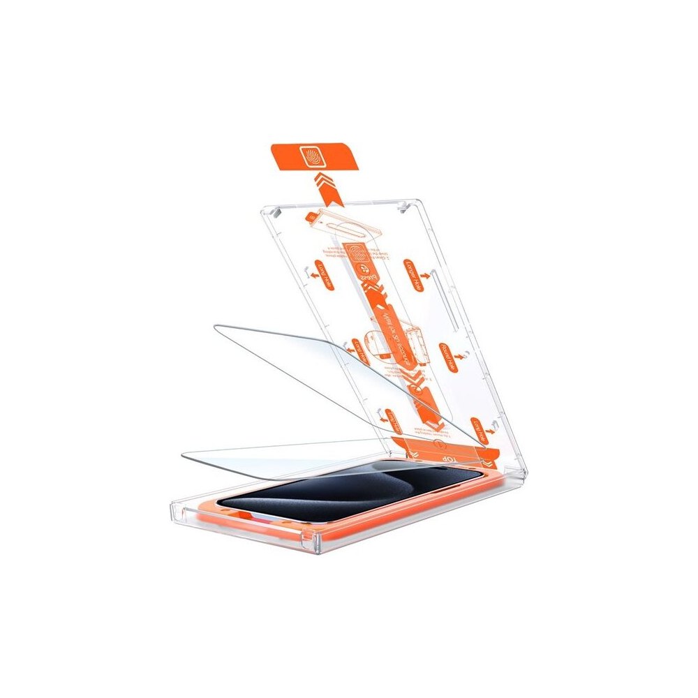 Mobile Origin Orange Screen Guard iPhone 15 Pro/15 2 ks + aplikátor