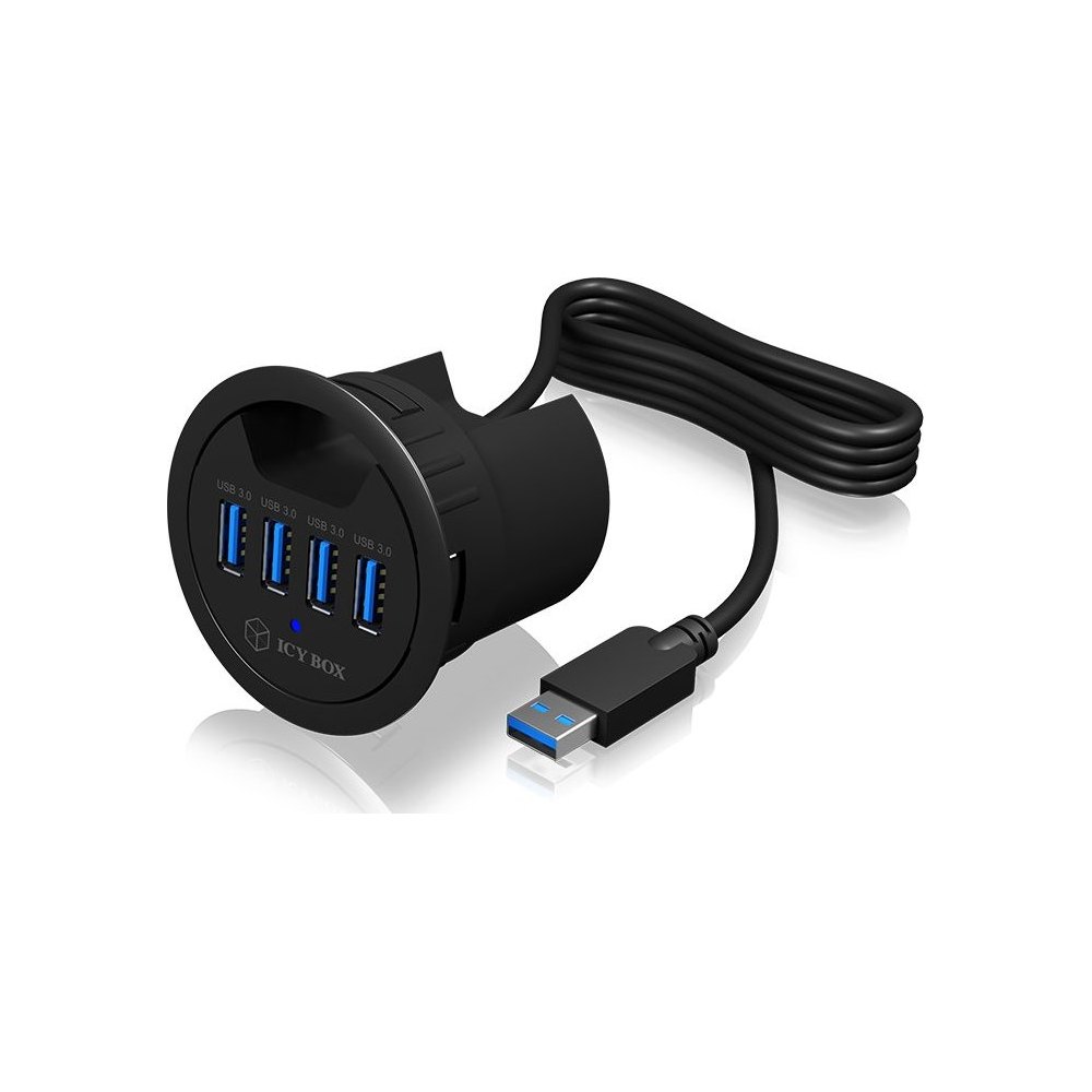 RAIDSONIC ICY BOX in-Desk Hub 4xUSB 3.0