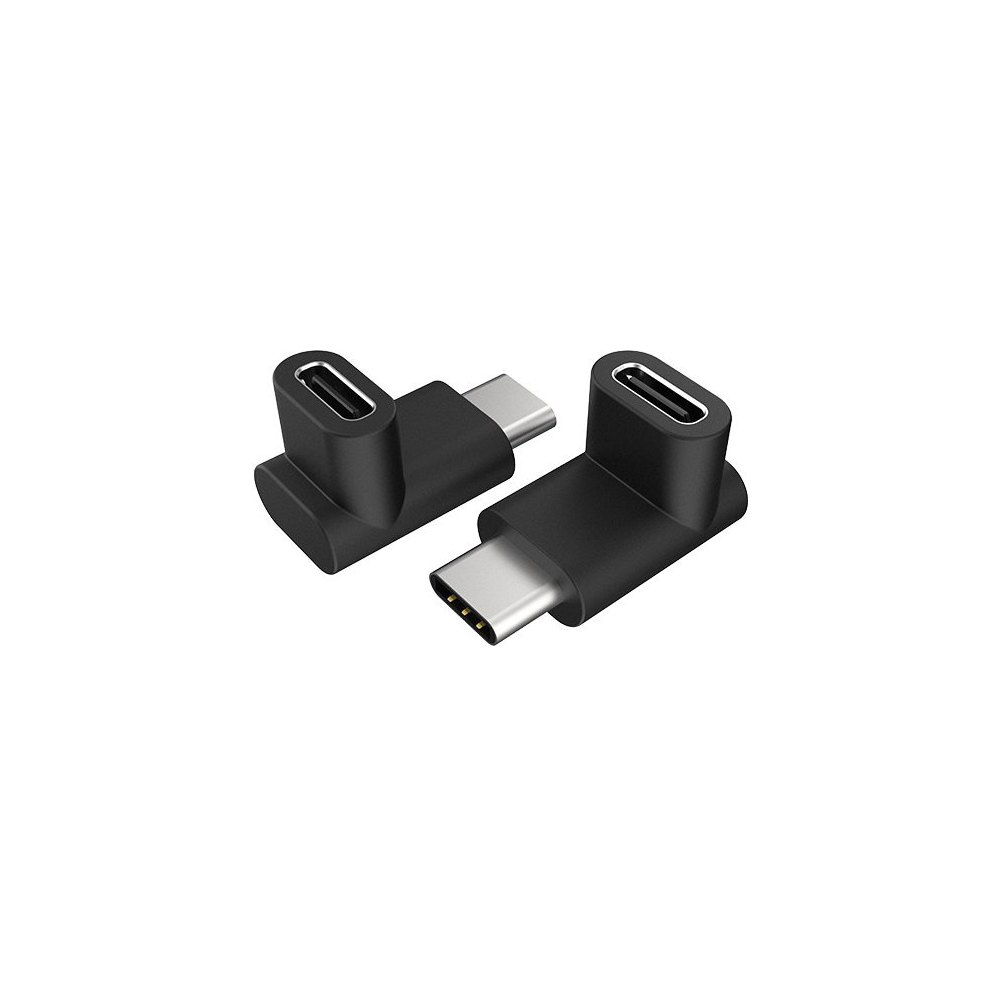 AKASA - 90° USB 3.1 Gen 2 Type-C na Type-C 2 ks