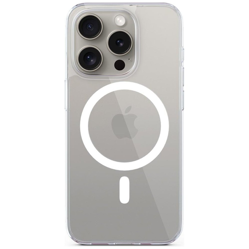 Epico Mag Plus Hero Case pro iPhone 15 Pro, transparentní